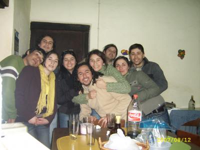 Un asadito en casa de Anita