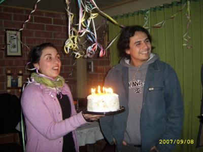 En el cumple de Cesar ... mas conocido como Copita